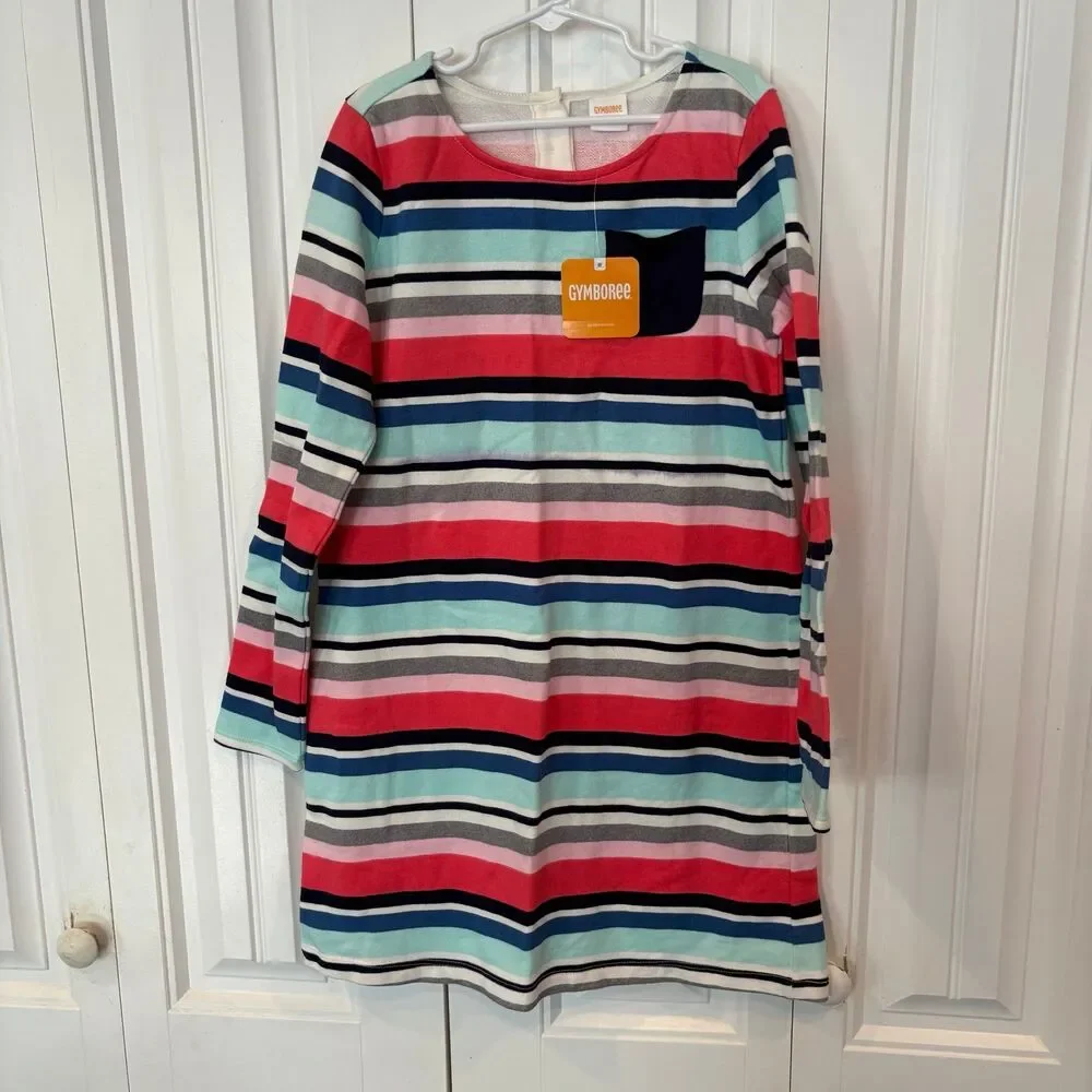 Gymboree Stripe Dress Size Large